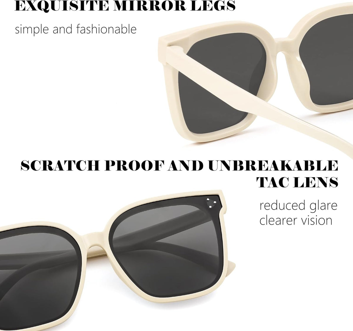 ÉÌƷͼƬ 19 | B0B3WPR65R | FEISEDY Kids Polarized Square Sunglasses for Boys Girls Vintage Shades UV Protection Trendy Classic Style Sun Glasses B2316
