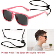 ÉÌƷͼƬ 10 | B0D3L4BMZC | FEISEDY Kids Polarized Sunglasses Flexible TPEE Rubber Toddler Aviator Shades with Strap for Boys Girls Age 3-9