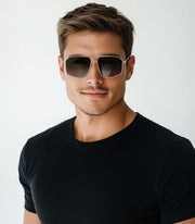 ÉÌƷͼƬ 27 | B0GQY2S7JF | FEISEDY Vintage Polarized Aviator Sunglasses Men Women Classic American Gradient Lens UV400 Protection B0273