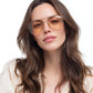 商品图片 31 | B0FKML2SSC | FEISEDY Oversized Aviator Sunglasses Women Men - Retro Gold Metal Chunky Frame, UV400 for Driving & Daily Wear B0311