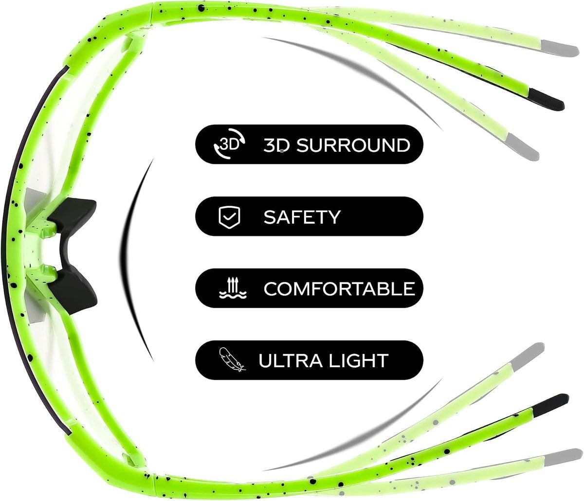 ÉÌƷͼƬ 10 | B0CWVBBLR3 | FEISEDY Photochromic Cycling Glasses for Men Women Clear Mountain Bike Sunglasses Sports Baseball B0133