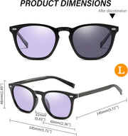 ÉÌƷͼƬ 12 | B09Y8T9BLR | FEISEDY Men Sunglasses, Driving Photochromic Polarized Sunglasses, Outdoor Sport Cycling Fishing UV400 B1062