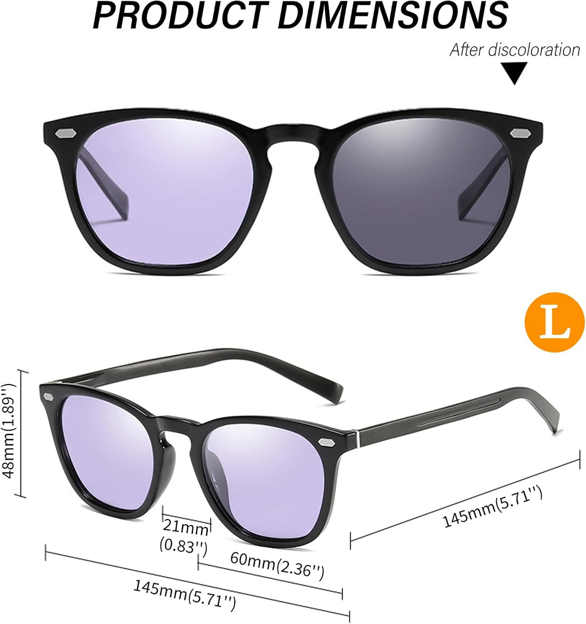 ÉÌƷͼƬ 12 | B09Y8T9BLR | FEISEDY Men Sunglasses, Driving Photochromic Polarized Sunglasses, Outdoor Sport Cycling Fishing UV400 B1062