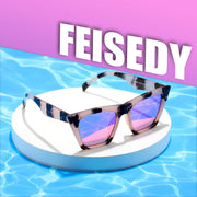 ÉÌƷͼƬ 47 | B0C5378735 | FEISEDY Vintage Square Cat Eye Sunglasses Women Trendy Cateye Sunglasses B2473