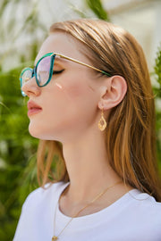 ÉÌƷͼƬ 3 | B096LSK611 | FEISEDY Blue Light Blocking Glasses Computer Glasses Women Men Cateye TR90 Frame B2772