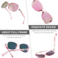 商品图片 5 | B08LPZDDKZ | FEISEDY Womens Polarized Sunglasses Square Wraparound Shades UV400 Mirrored Trendy Sun Glasses for Women B2526