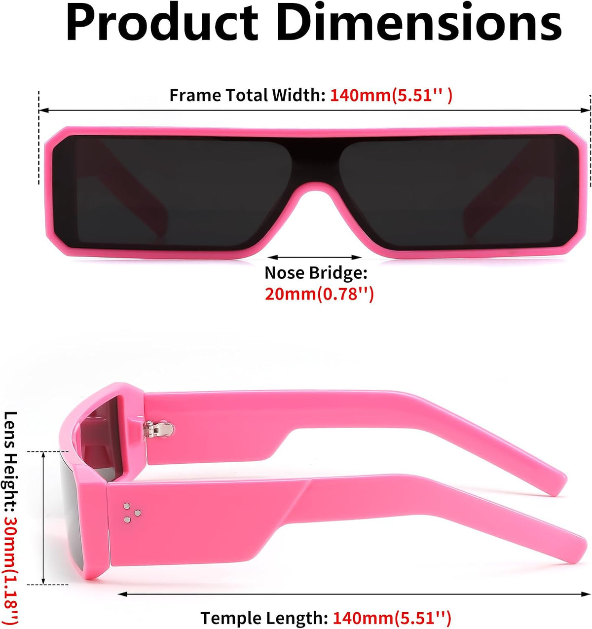 ÉÌƷͼƬ 5 | B0CSSKCR8W | FEISEDY Rectangle Sunglasses for Women Men Fashion Slim Futuristic Sunglasses Small Y2K Stylish Shades B0121