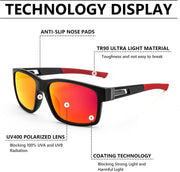 ÉÌƷͼƬ 12 | B0B2RDWVNL | FEISEDY Polarized Sunglasses Men Women Driving Cycling Running Golf Sports Glasses Lightweight TR90 Frame B2915