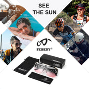 ÉÌƷͼƬ 54 | B09L4V27YS | FEISEDY Square Oversized Sunglasses for Men Women Flat Top B2765