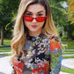 商品图片 94 | B079KYQYT3 | FEISEDY Small Cat Eye Sunglasses Vintage Square Shade Women Eyewear B2291