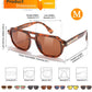 商品图片 45 | B0DSH2BVX5 | FEISEDY Polarized Aviator Sunglasses Men Women, Retro 70s Style Design - UV400 Protection, Driving & Daily Wear B0203