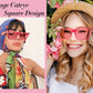 商品图片 121 | B0C5378735 | FEISEDY Vintage Square Cat Eye Sunglasses Women Trendy Cateye Sunglasses B2473