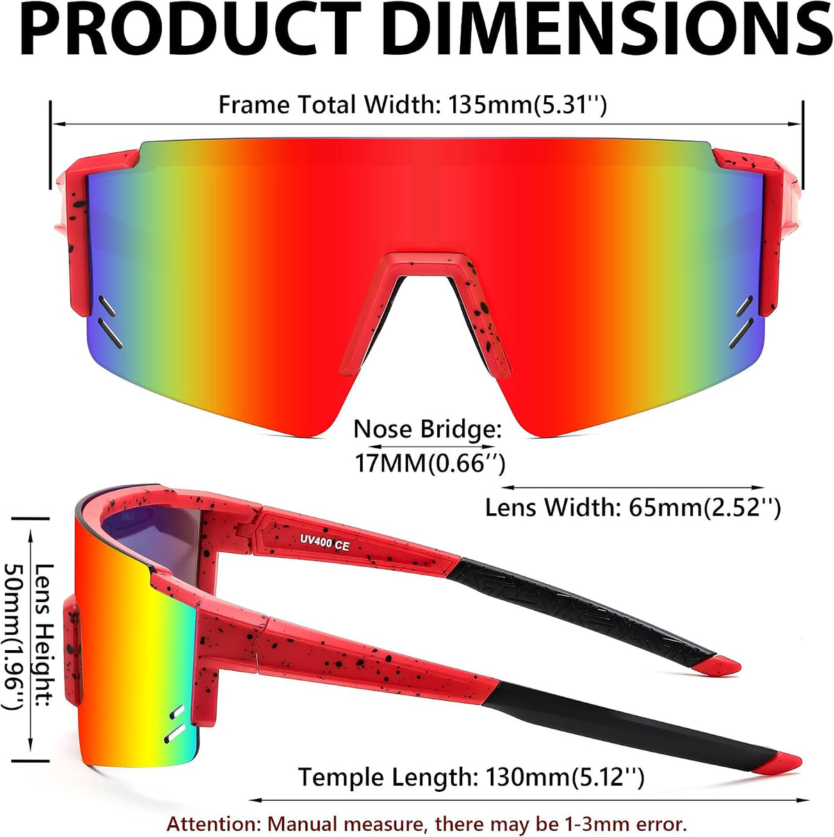 ÉÌƷͼƬ 88 | B0CCJ9N8C5 | FEISEDY Kids Sports Sunglasses UV400 for Youth, Ages 8-16 B0048