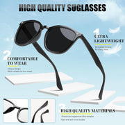 ÉÌƷͼƬ 6 | B0D8725HBS | FEISEDY Retro Photochromic Classic Polarized Sunglasses for Women Men Trendy Style Vintage Sunnies B1123