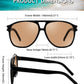 商品图片 41 | B0GXMV1N2N | FEISEDY Retro Aviator Sunglasses for Women Men Square Sunnies 70s Pilot Style Lightweight UV400 Shades B0421