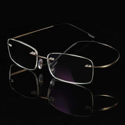 ÉÌƷͼƬ 16 | B08LNLRPLD | FEISEDY Lightweight Rimless Titanium Stainless Steel Anti-Blue Light Reading Glasses B2686