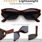 商品图片 19 | B0GV7G6XL2 | FEISEDY Retro Cat Eye Sunglasses for Women Trendy Shades Chunky Frame B0418