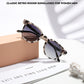 商品图片 32 | B0CCPBD9GS | FEISEDY Classic Polarized Sunglasses Retro Round Sunglasses for Women Men Trendy Shades B0002