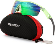 ÉÌƷͼƬ 88 | B07JZ18KMZ | FEISEDY Kids Polarized Sports Sunglasses, TR90 UV400 Baseball Cycling