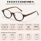 商品图片 15 | B0GS9JVKV9 | FEISEDY Trendy Oval Blue Light Glasses for Women Fake Nerd Eyewear Frame Anti Glare B1380