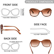 ÉÌƷͼƬ 36 | B09KC567VY | FEISEDY Womens Polarized Sunglasses UV400 Anti Glare Fashion Shades