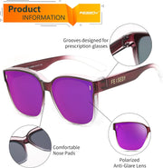 ÉÌƷͼƬ 38 | B0DS5D4WB4 | FEISEDY Sunglasses That Fit Over Glasses for Women Men UV400 B0269