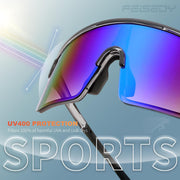 ÉÌƷͼƬ 11 | B0DGTRTMPX | FEISEDY Sports Sunglasses for Men and Women, Large Rectangular Lens, Baseball Cycling Running Sunglasses B0243