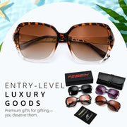 ÉÌƷͼƬ 60 | B079GSTW1D | FEISEDY Polarized Women Square Sunglasses Sparkling Composite Shiny Frame B2289