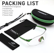 ÉÌƷͼƬ 17 | B0FHNVLT2X | FEISEDY Photochromic Cycling Glasses for Men Women Mountain Bike Sports Sunglasses UV Protection B0310