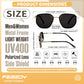 商品图片 14 | B0FQ4Y7FV6 | FEISEDY Polarized Aviator Sunglasses for Women Men Square TAC Lens B0329 | UV400 protection, Lightweight, Military-grade durability, Spring temples, Climate Pledge Friendly, Driving, Beach