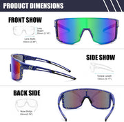 ÉÌƷͼƬ 28 | B0DK3GLVV6 | FEISEDY Cycling Glasses Sports Sunglasses for Men Women, Lightweight TR90 Frame UV400 MTB Running Fishing Baseball B0224