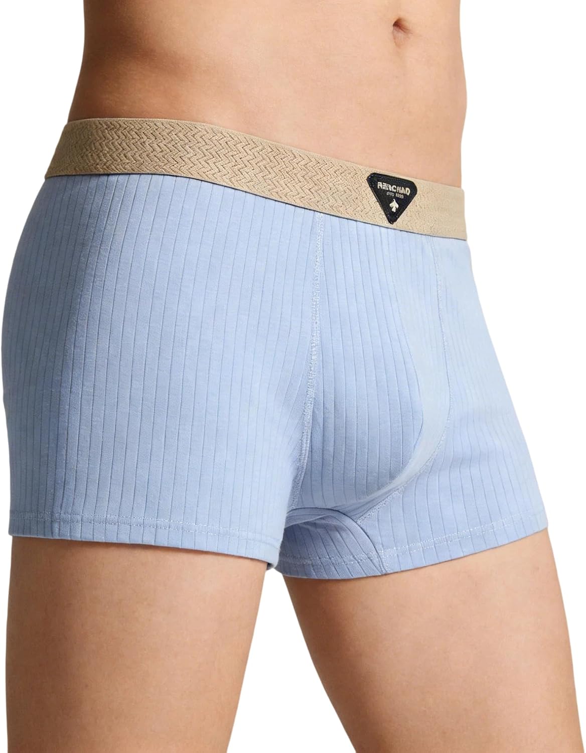 商品图片 9 | B0FV7BP1XT | Mens Underwear Cotton Boxer Shorts - Breathable Soft Comfortable Boxers for Men with Striped Texture