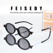ÉÌƷͼƬ 59 | B0DTHVTKB5 | FEISEDY Retro Oval Sunglasses for Women 90s Narrow Round Lightweight Shades Y2k Trendy Sunnies B1171