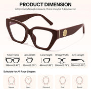 ÉÌƷͼƬ 20 | B0GQZ778YS | FEISEDY Women Cat Eye Blue Light Blocking Glasses for Women B0350