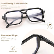 ÉÌƷͼƬ 3 | B0D3P82MGV | FEISEDY Blue Light Blocking Glasses, Aviator Frame Computer Reading/Gaming/TV/Phones Glasses for Women Men B0165