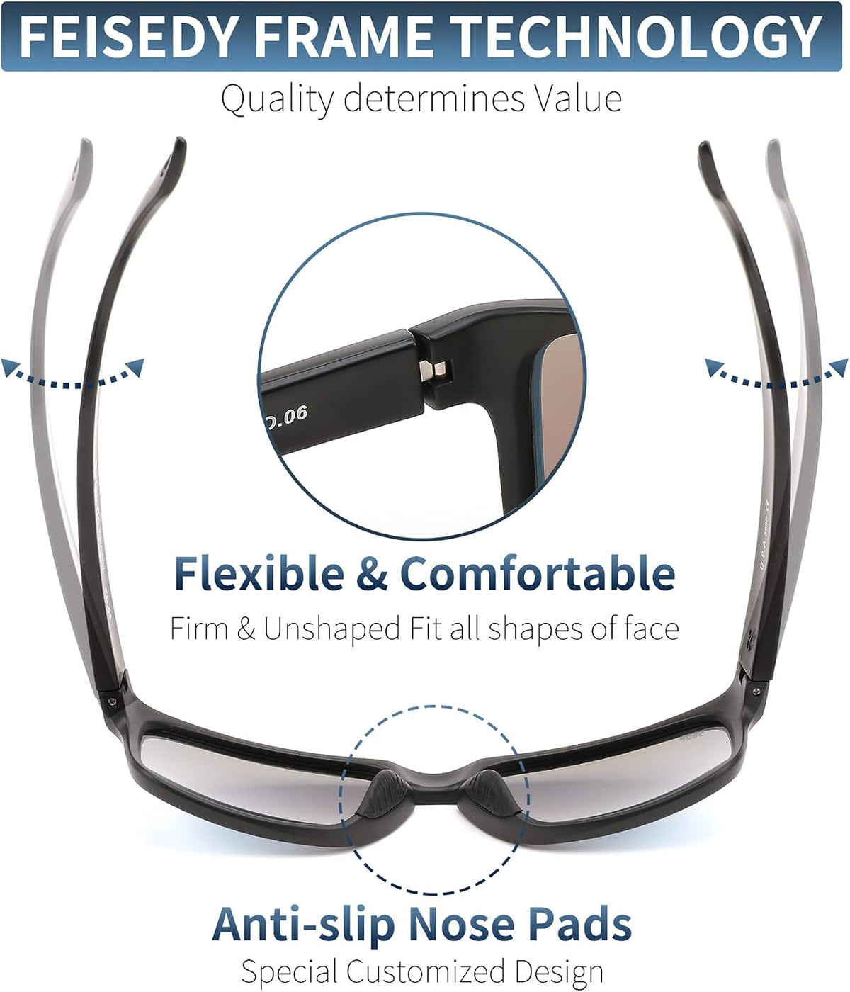 ÉÌƷͼƬ 39 | B09P11P3PC | FEISEDY Polarized Sports Sunglasses for Men Women, Classic Fishing Driving Cycling Goggles, UV400 Protection B2234