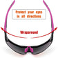 商品图片 26 | B0B2WDLNDM | FEISEDY Sports Sunglasses, with 5 Lenses for Men Women, TR90 Lightweight, Baseball Cycling Motorcycle Running Golf B2940