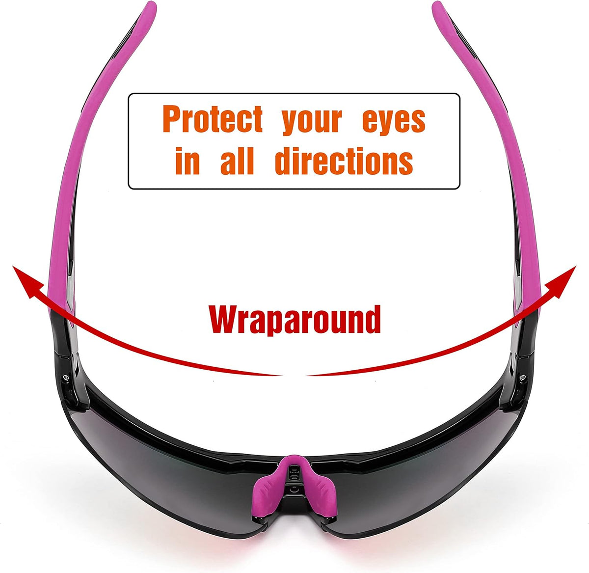 ÉÌƷͼƬ 18 | B0C3VXWRTK | FEISEDY Youth Sport Polarized Sunglasses for 8-16 Cycling Running Driving Baseball Goggles Glasses B0011