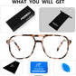 商品图片 68 | B0C6ZZXZ3F | FEISEDY Blue Light Glasses for Women Men Oversized Pilot Lightweight B2866