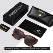 ÉÌƷͼƬ 37 | B0F8N6T6HM | FEISEDY Women's Polarized Cat Eye Sunglasses - UV400 Protection, Trendy Design for Driving & Daily Wear B0299