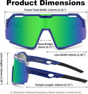 ÉÌƷͼƬ 13 | B0F32C9J2Q | FEISEDY Polarized Kids Sunglasses Youth Sports Cycling Shades,UV400 Protection For Teens Baseball Tennis Sunglasses B0092
