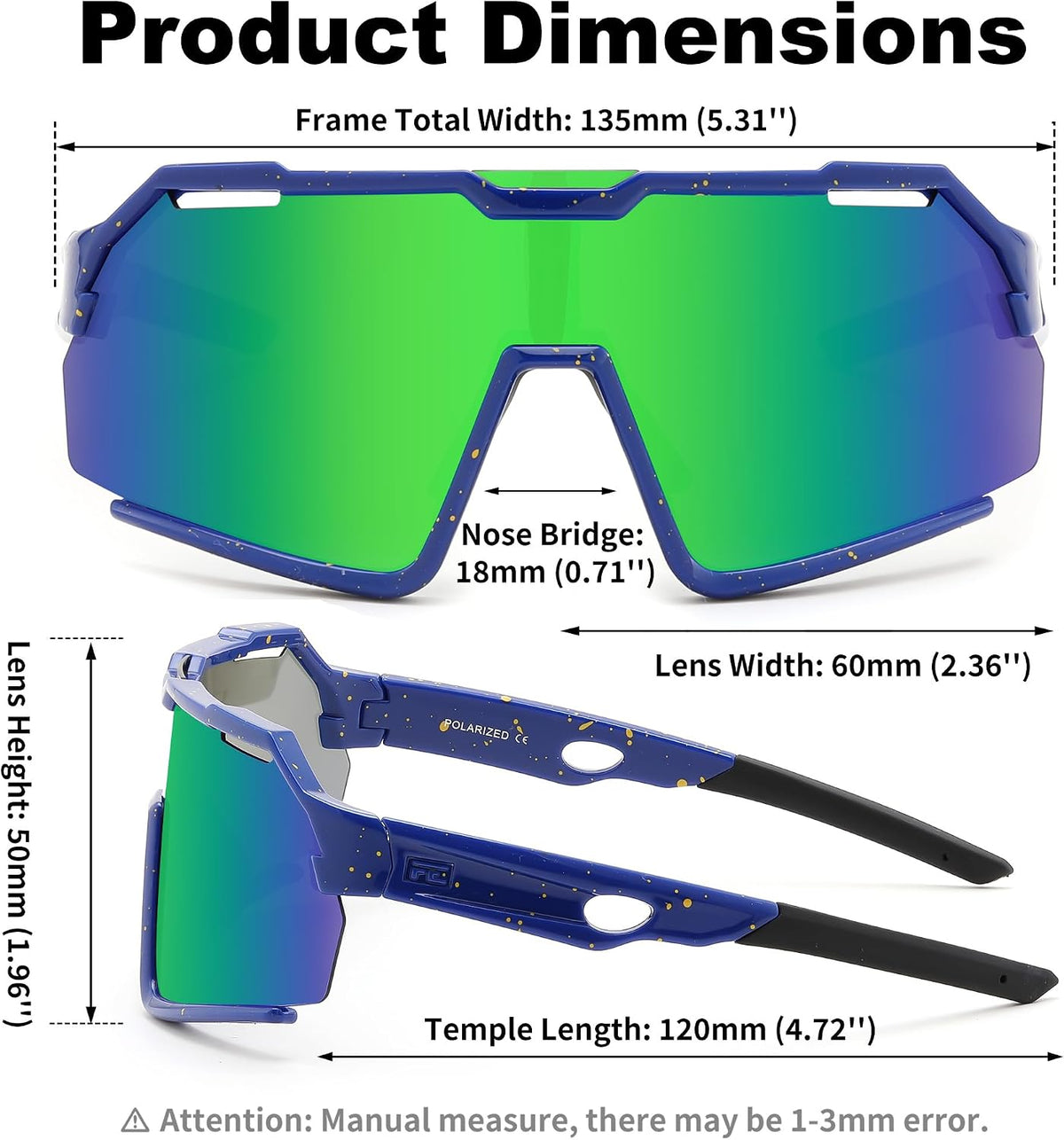 ÉÌƷͼƬ 13 | B0F32C9J2Q | FEISEDY Polarized Kids Sunglasses Youth Sports Cycling Shades,UV400 Protection For Teens Baseball Tennis Sunglasses B0092