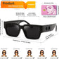 商品图片 4 | B0GD5FWDBC | FEISEDY Retro Trendy Rectangle Polarized Sunglasses for Women Men,Classic Narrow Square Sun Glasses B0314