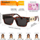 商品图片 35 | B0GD5FWDBC | FEISEDY Retro Trendy Rectangle Polarized Sunglasses for Women Men,Classic Narrow Square Sun Glasses B0314