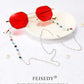商品图片 2 | B07YZG73PK | FEISEDY Eyeglasses Lanyards for Women Reading Glasses Fashion Lanyards Necklace - Eyewear Retainer B2525