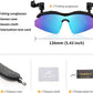 商品图片 20 | B0FZT6Y4FL | FEISEDY Polarized Clip On Sunglasses,Clip Cap Sports Sunglasses,UV400 Sunglasses for Mens Womens Fishing Cycling Hiking B0356
