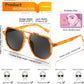 商品图片 17 | B0H71K72HH | FEISEDY Retro Aviator Sunglasses for Women Men 70s Square Sun Glasses B0281