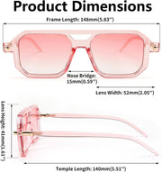 ÉÌƷͼƬ 79 | B09YTJ4FQZ | FEISEDY Vintage Square 70s Flat Aviator Sunglasses Women Men Classic Retro Stylish Frame UV400 Sunglasses B2622
