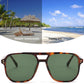 商品图片 43 | B09J8999GR | FEISEDY Retro Square Aviator Sunglasses Women Men 70s Vintage Trendy Plastic Frame Sun Glasses B2835