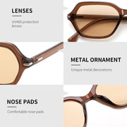 ÉÌƷͼƬ 11 | B0HJYQR9BW | FEISEDY Classic Square Sunglasses for Women Men, Retro Trendy Shades B0493